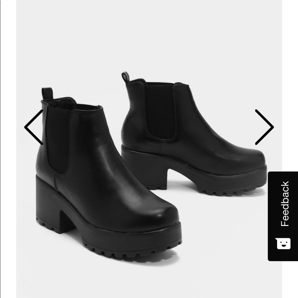 Nasty Gall Platform Ankle Boot sz 8